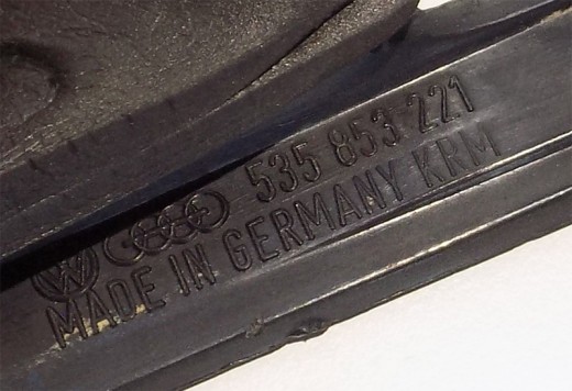 Blende Abdeckung Spiegeldreieck links gebraucht VW Corrado 535853221