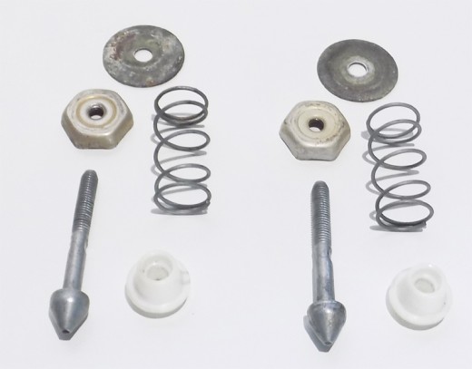 Schlosszapfen-/Schließbolzen-Set Motorhaube gebraucht VW Corrado, Scirocco II 431898550