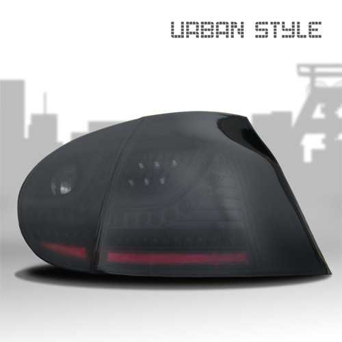 LED Rückleuchten Urban Style schwarz inkl. LED Blinker/Bremslicht VW Golf V