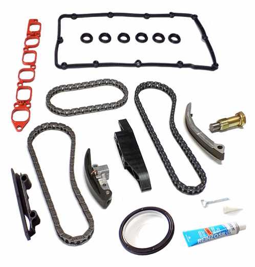 Steuerkettensatz 18-teilig für VW SEAT 2.8 V6, 3.2 RSI Motor AQP, AUE, AXJ