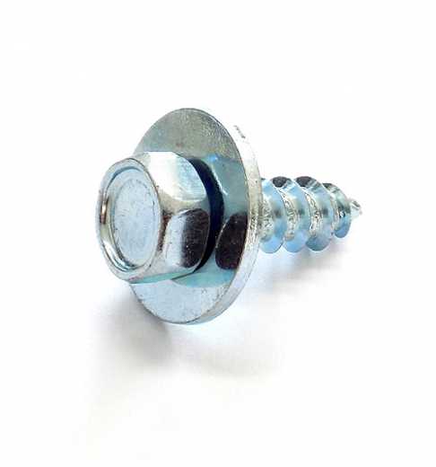 Sechskant Blechschraube mit Scheibe 6,5 x 19 mm