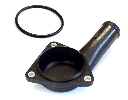Stutzen Thermostatgehäuse für VW Bora, Golf IV, SEAT Toledo VR5 AGZ ab Baujahr, ab Fahrgestellnummer