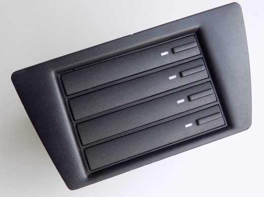Kassettenbox Mittelkonsole Fischer gebraucht VW Corrado Vorfacelift Modell 535864121