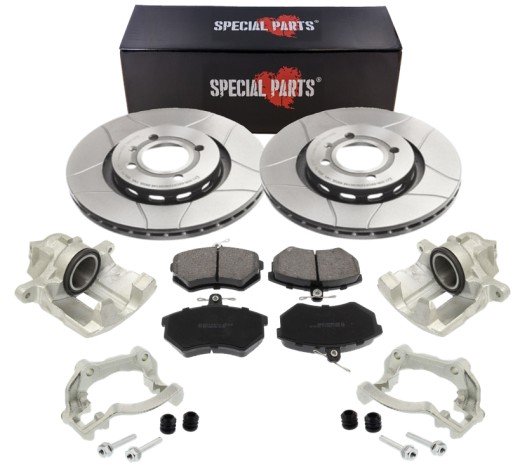 Bremsen-Umbausatz VA G60-Bremse für VW Golf 1 Cabrio Sättel Halter Scheiben Brembo ohne Adapter 280 mm Bremsen-Umbausatz VA G60-Bremse für VW Golf 1 Cabrio Sättel Halter Scheiben Brembo ohne Adapter 280 mm