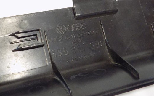 Verkleidung Heckklappe innen schwarz gebraucht VW Corrado 535867591