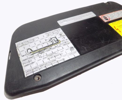 Abdeckung Kühlerlüfter gebraucht für VW G60 Corrado, Golf II, Rallye 535121343