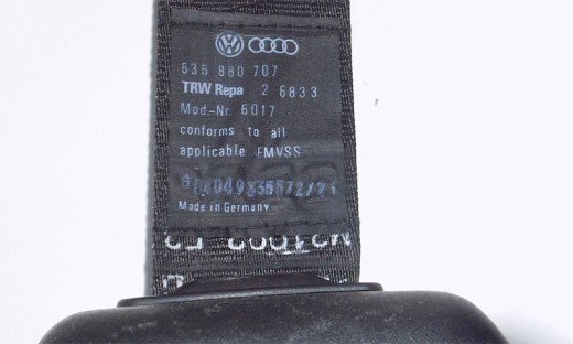 Sicherheitsgurt Beckengurt vorne links gebraucht ELRA Gurtsystem VW Corrado US 535880707