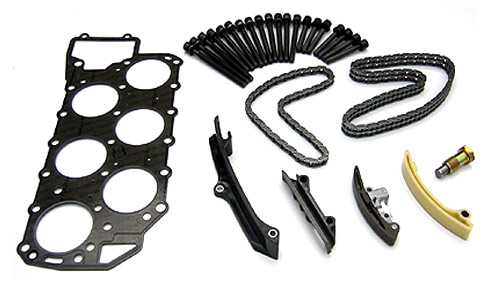 Steuerkettensatz für Simplex Steuerkette inkl. Zylinderkopfdichtung und Dehnschrauben VW VR6 Motor AAA, ABV Steuerkettensatz für Simplex Steuerkette inkl. Zylinderkopfdichtung und Dehnschrauben VW VR6 Motor AAA, ABV