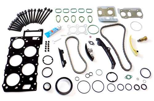 Steuerkettensatz inkl. Motordichtsatz und Zylinderkopfschrauben für VW / SEAT V5 Motor AGZ Steuerkettensatz inkl. Motordichtsatz und Zylinderkopfschrauben für VW / SEAT V5 Motor AGZ
