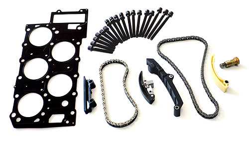 Steuerkettensatz inkl. Zylinderkopfdichtung und Dehnschrauben VW / SEAT V5 Motor AGZ Steuerkettensatz inkl. Zylinderkopfdichtung und Dehnschrauben VW / SEAT V5 Motor AGZ