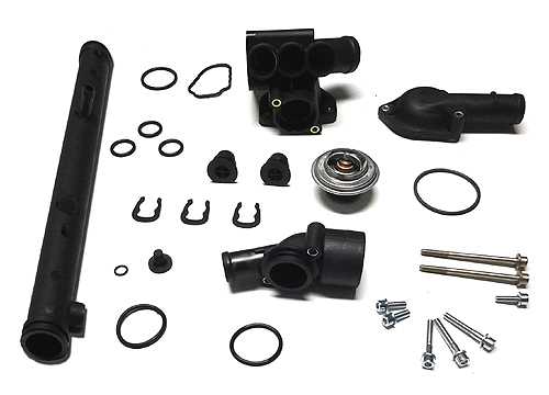 Thermostatgehäuse - Kühlmittel Rohr Set für VW VR6 Motor Thermostatgehäuse - Kühlmittel Rohr Set für VW VR6 Motor