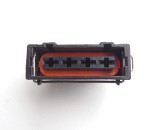 Flachkontaktgehäuse Stecker 4 polig VW Golf III, Polo, Vento