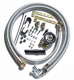 Einbausatz für Ölkühler ohne Thermostat mit Stahlflex Schläuchen alle VW Modelle VR6 Einbausatz für Ölkühler ohne Thermostat mit Stahlflex Schläuchen alle VW Modelle VR6