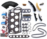 Timing Chain Kit including gasket set Cylinder head, Cylinder head bolts - VW Bora / Golf IV V6 Engine BDE, BDF Timing Chain Kit including gasket set Cylinder head, Cylinder head bolts - VW Bora / Golf IV V6 Engine BDE, BDF