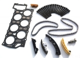 Timing Chain Kit includes Head Gasket and Stretch Bolts - VW Bora (Jetta IV) / Golf IV 2.3 V5 engine AQN Timing Chain Kit includes Head Gasket and Stretch Bolts - VW Bora (Jetta IV) / Golf IV 2.3 V5 engine AQN