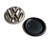 Emblem VW chrom für Heckwand VW Corrado, Passat B3/B4, Polo 86C, Derby Emblem VW chrom für Heckwand VW Corrado, Passat B3/B4, Polo 86C, Derby