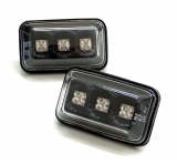 LED Seitenblinker Austauschset schwarz / klar VW, AUDI LED Seitenblinker Austauschset schwarz / klar VW, AUDI