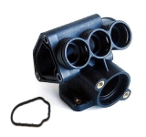 Thermostatgehäuse / Kühlmittelflansch für VW VR6 Corrado, Golf III, Passat, Sharan, Transporter, Vento Thermostatgehäuse / Kühlmittelflansch für VW VR6 Corrado, Golf III, Passat, Sharan, Transporter, Vento