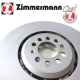 ZIMMERMANN FORMULA Z Bremsscheibe mit Alutopf, zweitelig links für VW Golf IV R32