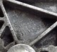 Bügel Halter gebraucht für Riemenspanner VW G60 Corrado, Golf II, Ralley, Passat 037145283A