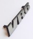 Emblem Kühlergrill Schriftzug VR6 Alu-gebürstet gebraucht VW Corrado 535853679D