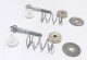 Schlosszapfen-/Schließbolzen-Set Motorhaube gebraucht VW Corrado, Scirocco II 431898550
