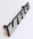 Emblem Kühlergrill Schriftzug VR6 Alu-gebürstet gebraucht VW Corrado 535853679D