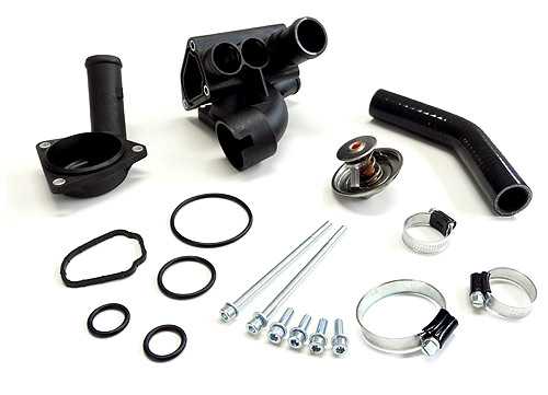 Thermostat Housing Coolant Flange Conversion Kit for VW Bora, Golf IV, Passat 2.3 VR5, V5 Engine AGZ