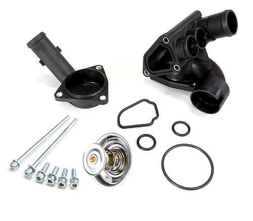 Kühlmittel Thermostatgehäuse Set für VW Passat 2.3 V5, VR5 Motor AZX