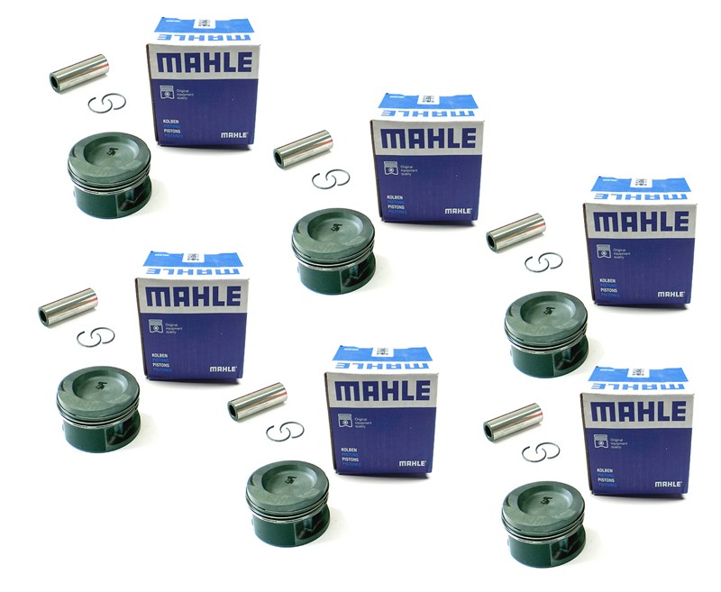 Piston Set MAHLE - VW, Ford, Mercedes VR6, V6 Engine (Size 81.51)