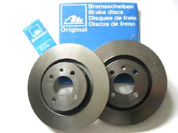 ATE OEM Front Brake Rotors - VW Corrado, Golf II, Passat G60 inkl. Syncro