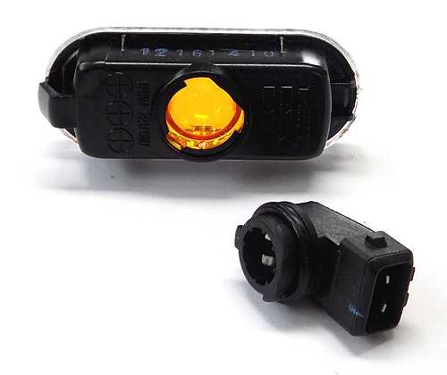 2X VAN WEZEL BLINKER WEIß SEITENBLINKER VORNE BEIDSEITIG PASSEND FÜR FORD