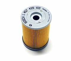 Oil Filter - BOSCH - VW VR6 Engine with Black Plastic Endcap