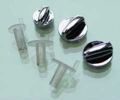 VW Bora, Golf IV, Polo 6N2 Chrome Heater Control Knobs