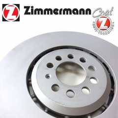 ZIMMERMANN FORMULA Z - (Aluminum Center) Left Front Brake Rotor - VW Golf IV R32