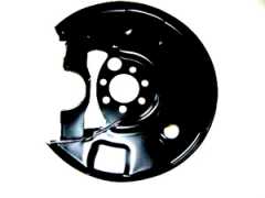 Brake Disc Splash Shield - Rear Passenger Side