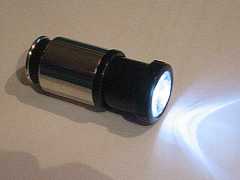 Rechargeable LED Flashlight for Cigarette Lighter