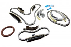 Timing Chain Kit 14 PCS - Audi A6, A7 3.0 TDI Engine CRTD, CRTE, CRTF, CZVA, CZVB, CZVC, CZVD