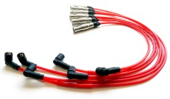 OEM Ignition Wire Set (Red) - VW VR6 Corrado, Golf III, Passat, Sharan, Vento, Ford V6 Galaxy