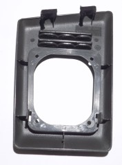 Blende Schaltkulisse Schaltbetätigung platin gebraucht VW Corrado 535863216