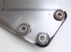 Wärmeabschirmblech Hitzeschutzblech gebraucht VW Golf II, Jetta II, Scirocco II 191407721B