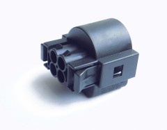 Flachkontaktgehäuse Stecker 4 polig VW Golf III, Polo, Vento