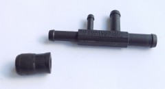 Stutzen und Verschlusskappe gebraucht VW 16V 1.8 KR Scirocco II 027133382F, 035133335