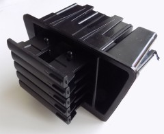 Kassettenbox Mittelkonsole Fischer gebraucht VW Golf II, Jetta II 191864117E