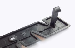 Emblem Kühlergrill Schriftzug VR6 Alu-gebürstet gebraucht VW Corrado 535853679D