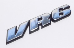 Schriftzug chrom VR6 gebraucht 3A0853675 Z10