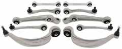 Wishbone Set for Audi A8 3.0, 4.2 TDI, 2.0, 3.0, 4.0 TFSI, 4.2 FSI, W12, S8, quattro