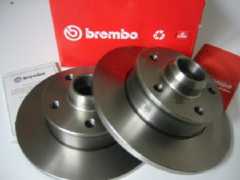 Brembo Rear Brake Rotors - VW Corrado, Golf II 2.0i, 16V, G60