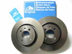 ATE OEM Front Brake Rotors - VW Corrado, Golf III, Passat, Vento VR6