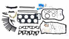 Timing Chain Kit Duplex with Triple Layer Metal Head Gasket and additional Seals/Gaskets - VW VR6 Engine AAA,ABV